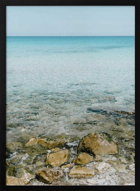Seascape at the Italian Coast Poster