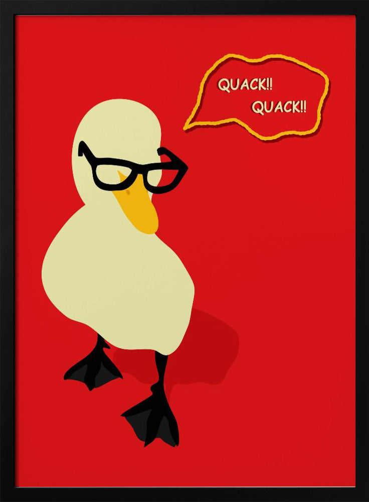 Dapper Duck Poster