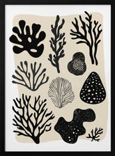 Ocean Shapes Poster