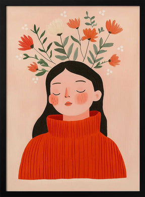 Floral Serenity Poster