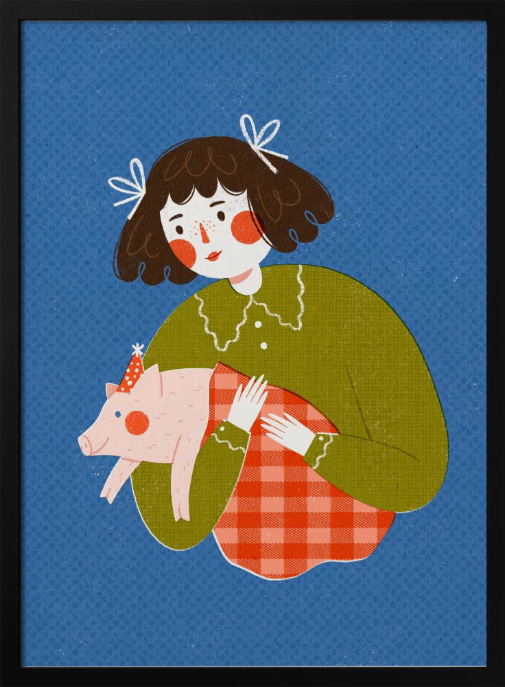 Piggie In Blanket Poster