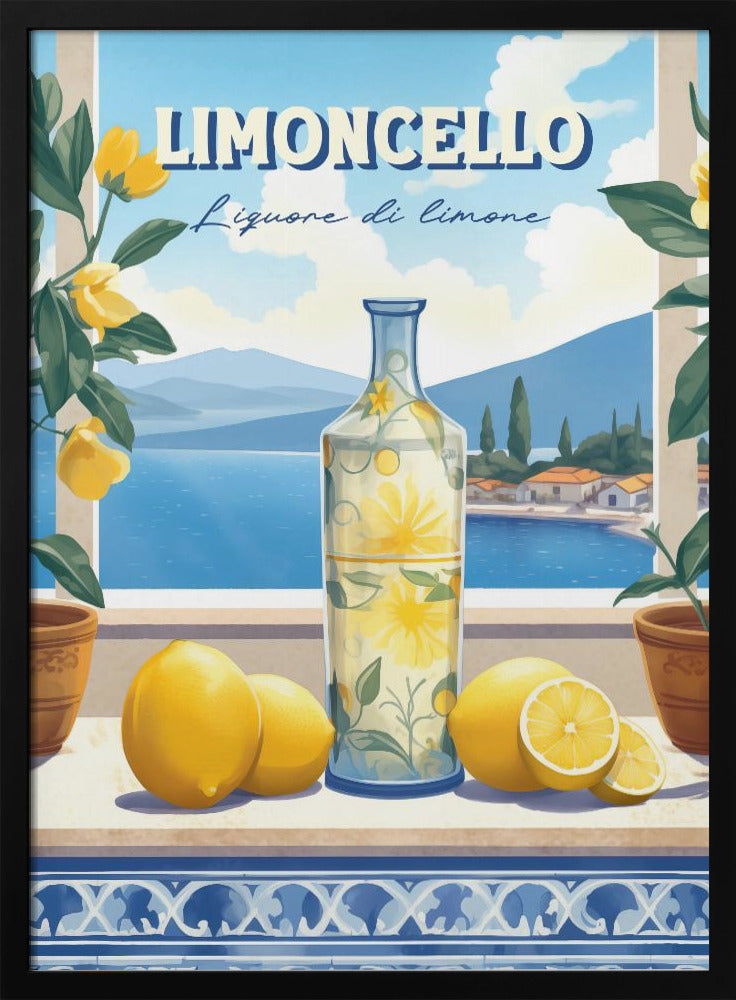 Limoncello Limone Poster