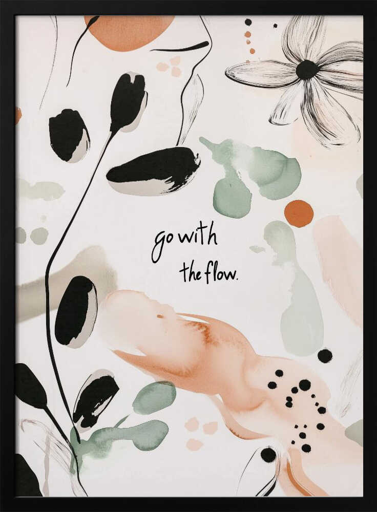 Fluid Harmony Poster