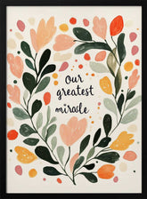 Floral Embrace Poster