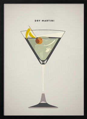 Dry Martini Poster