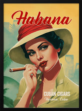 Habana - Cuban Cigars Poster