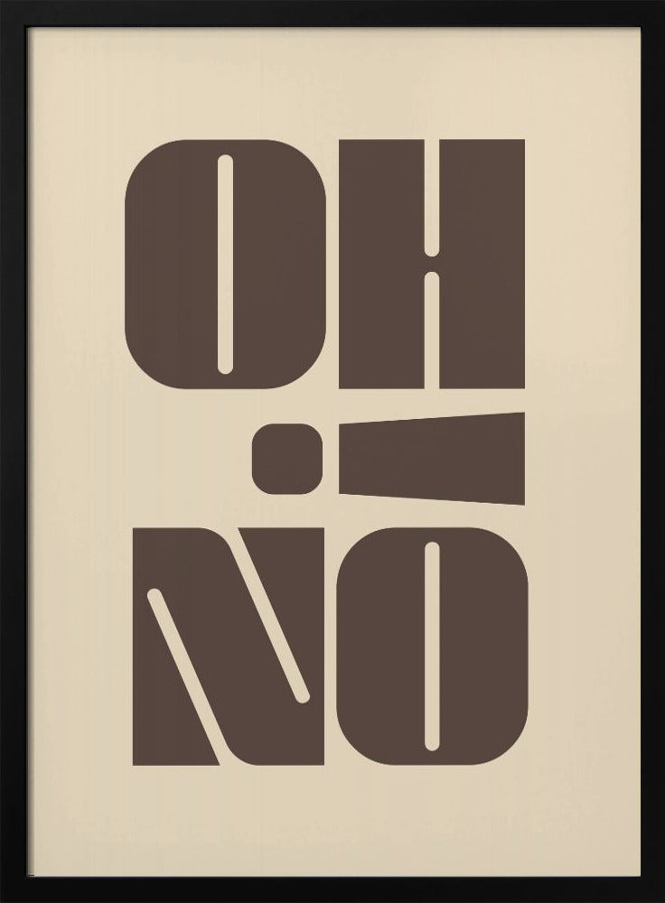 Oh No! Poster