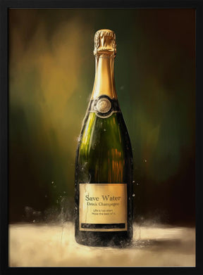 Drink Champagne Poster