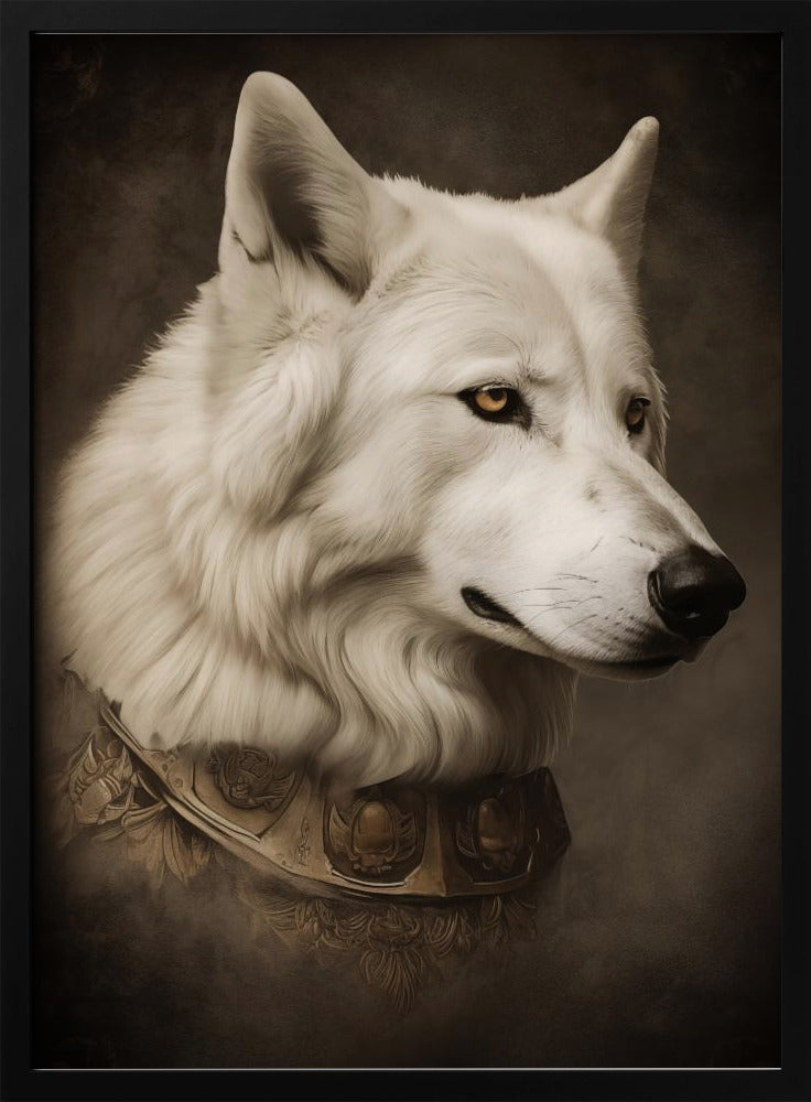 Wolf Portrait Poster