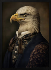 Bald Eagle Portrait Poster