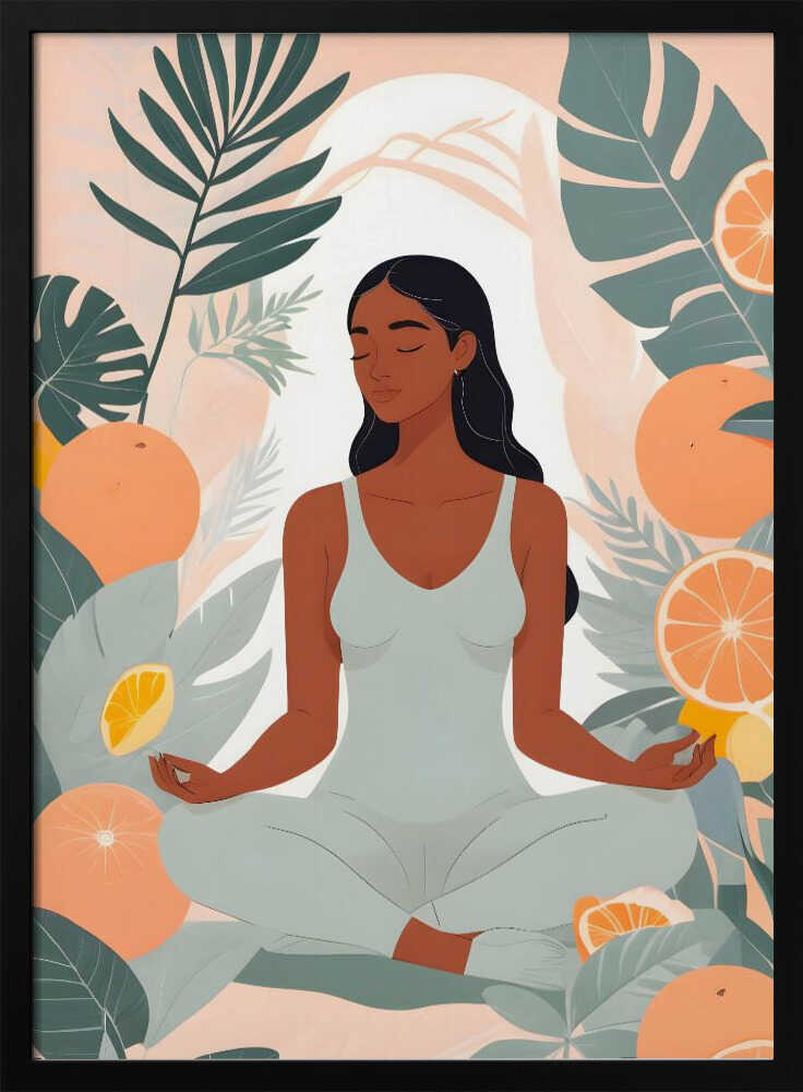 Citrus Meditation Poster