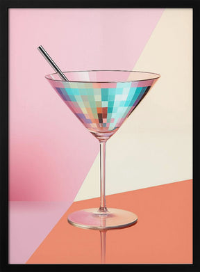 Sparkling Martini Poster