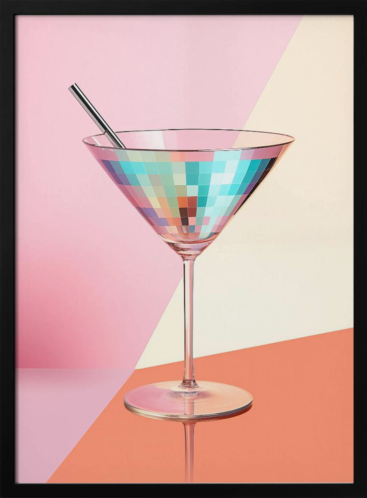 Sparkling Martini Poster