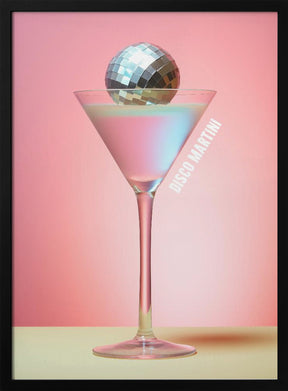 Disco Martini Poster