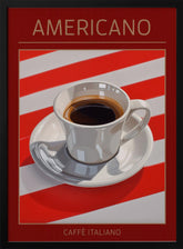 Americano Coffee Poster