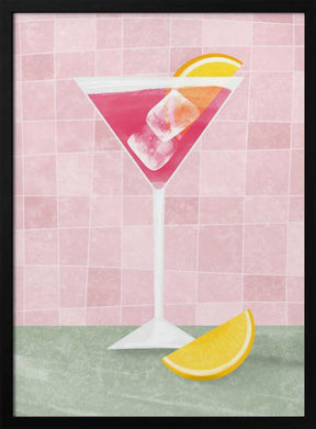 Pink coctail Poster