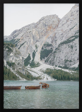 Lago Di Braies Poster