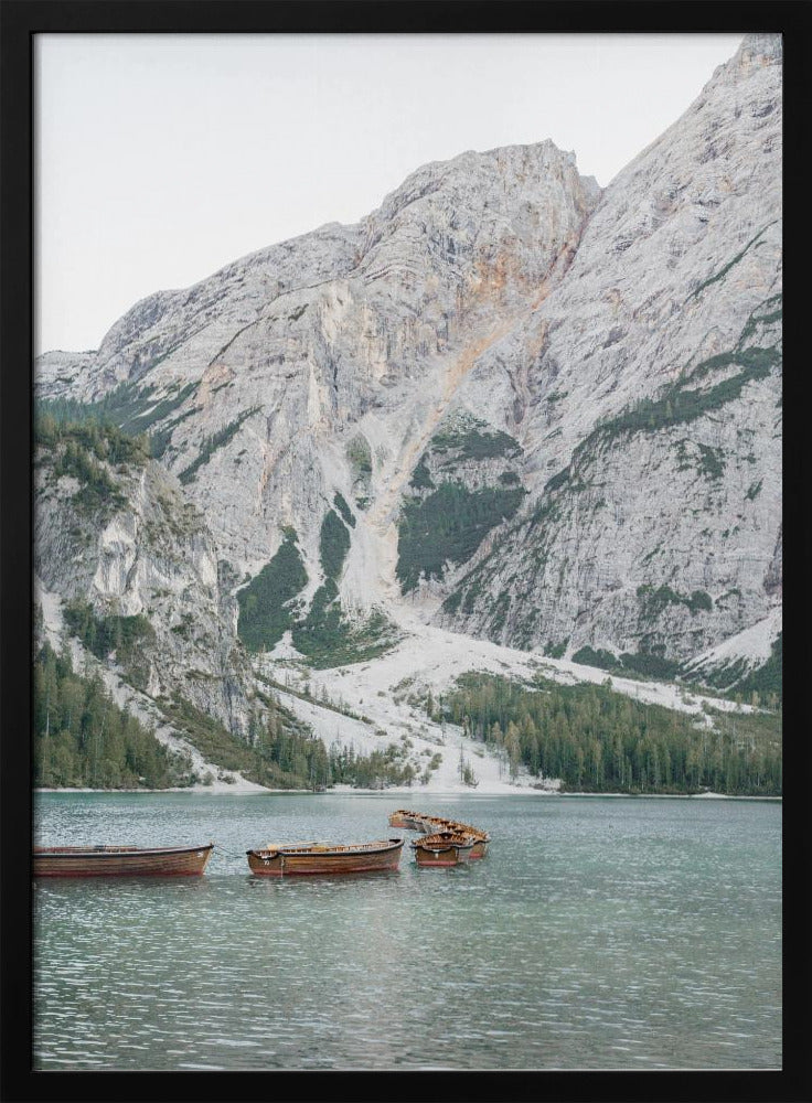 Lago Di Braies Poster