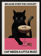 A4 Cat & Espresso 01.png Poster