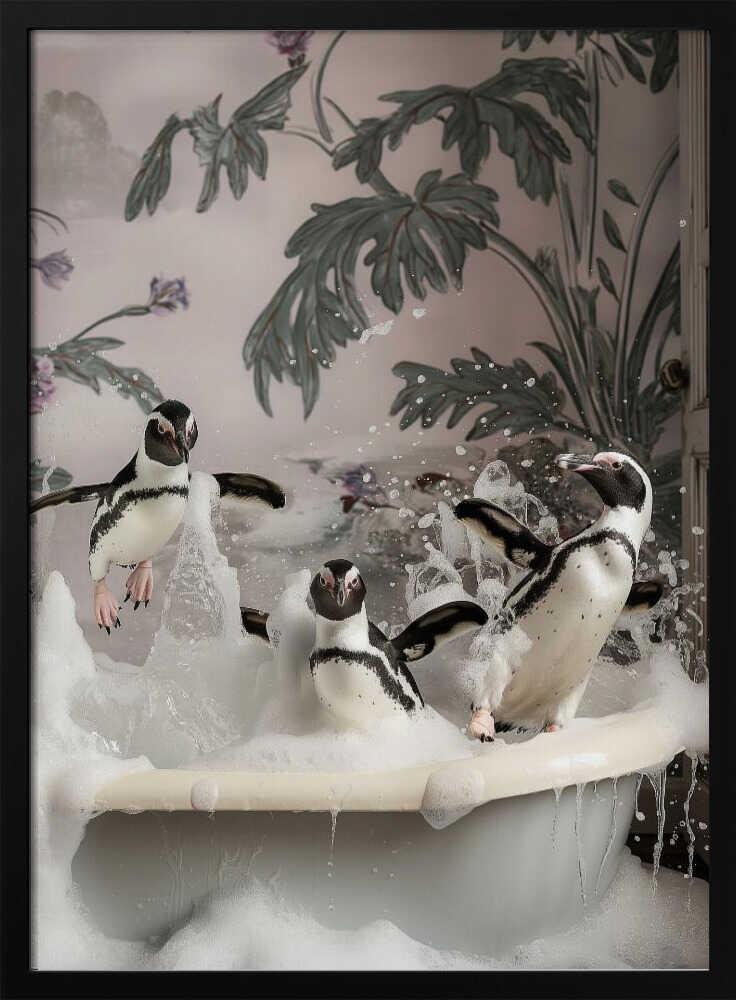 Splish Splash Penguin Bash Poster