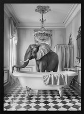 A Bathroom Occupied Poster