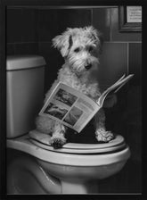 Good Boy   Toilet Art Poster
