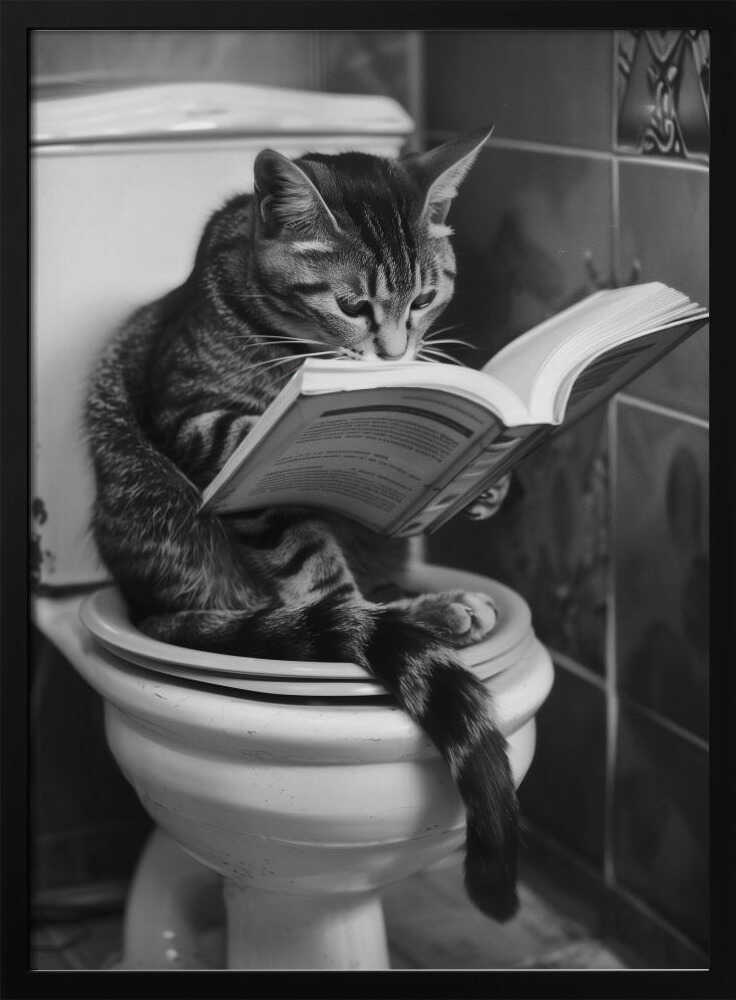 Literary Litter Box Poster