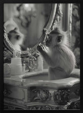 Monkey Bathroom Bussiness Poster