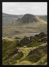 Quiraing Landscape on Scotland's Isle of Skye Poster