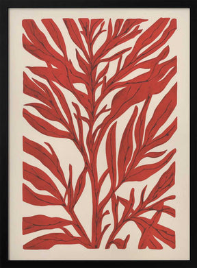 The Tree Branch with Leaves Poster