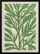 The Tree Branch with Green Leaves Poster