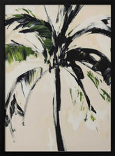 Abstract Palm Tree Poster