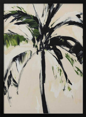Abstract Palm Tree Poster