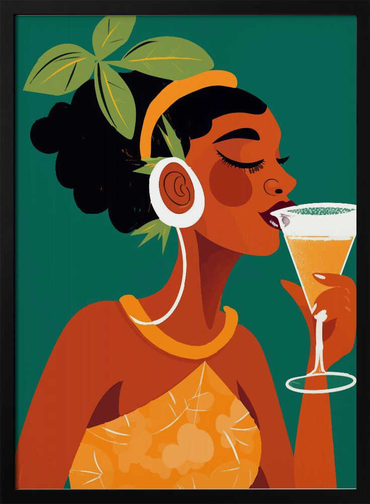 Drink In the Tropics Poster