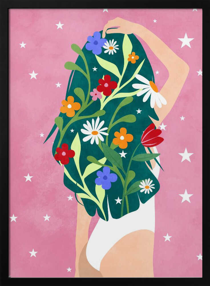 Floral Daydreams Poster