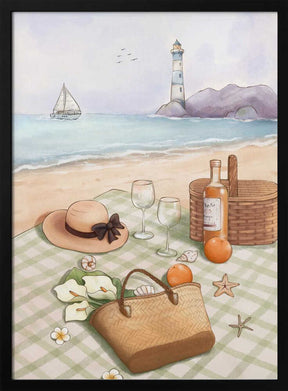 Holiday Beach Vibe Poster