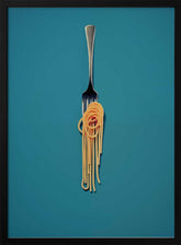Pasta Swirl Symphony Poster
