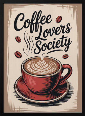 Steaming Cup Club Poster