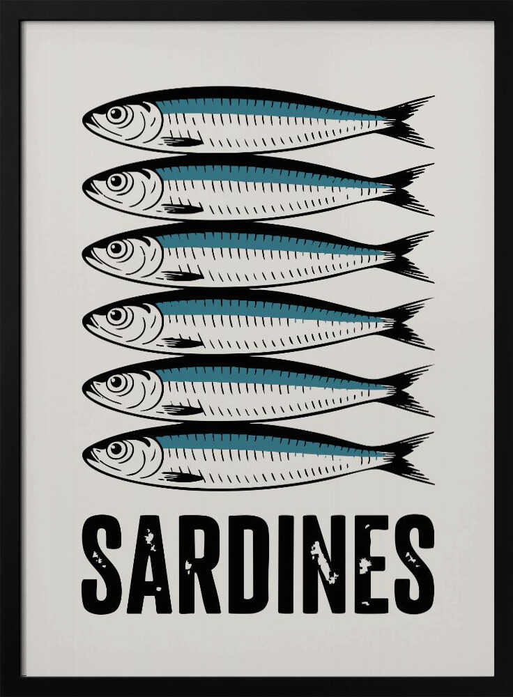 Sardine Parade Poster