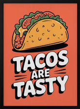 Tasty Taco Delight Poster