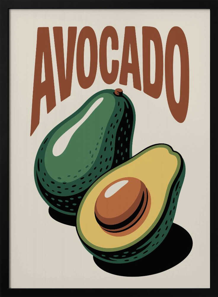 Avocado Delight Poster