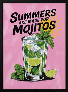 Summer Mojito Poster