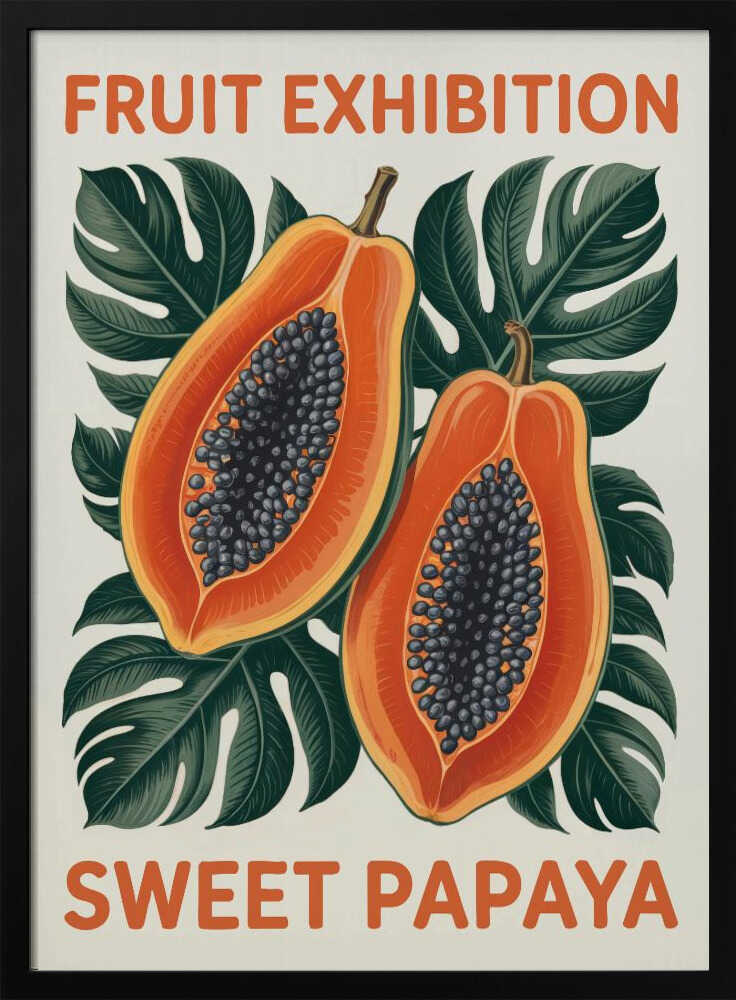 Sweet Papaya Poster