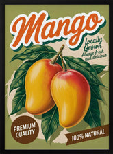 Mango Vintage Poster