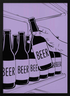 Beer Shelf Poster