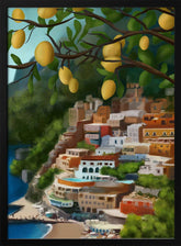 Lemon Coast Vistas Poster