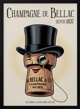 Champagne De Bellac Poster