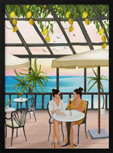 Beneath the Lemon Canopy Poster