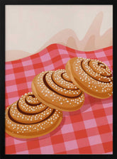Swedish Cinnamon Buns Poster