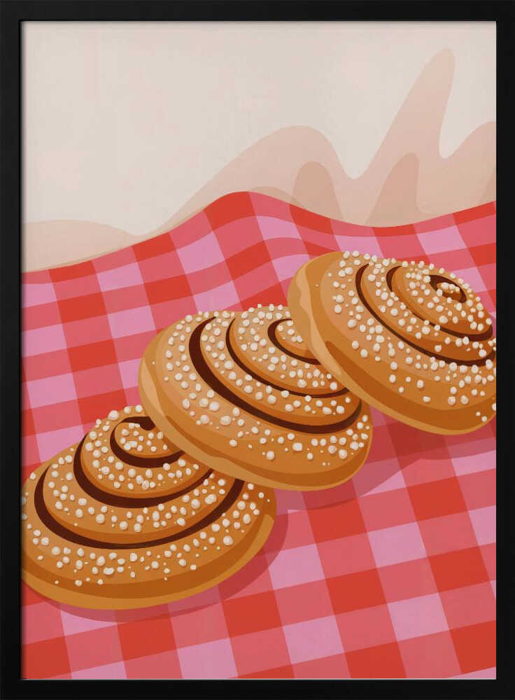 Swedish Cinnamon Buns Poster